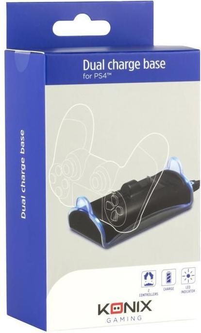 Actual product image Konix Dual Charging Station (PS4)