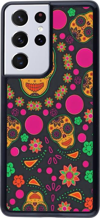 Immagine prodotto PhoneLook Copertina Halloween 22 teschi messicani colorati (Samsung Galaxy S21 Ultra 5G)