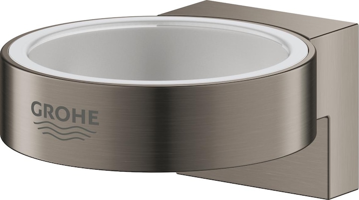 Immagine prodotto Grohe Supporto Selection per dispenser di sapone e bicchiere per spazzolini da denti in grafite
