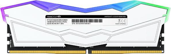 Actual product image Team Group T-Force Delta RGB (2 x 16GB, 7600 MHz, DDR5 RAM, DIMM)