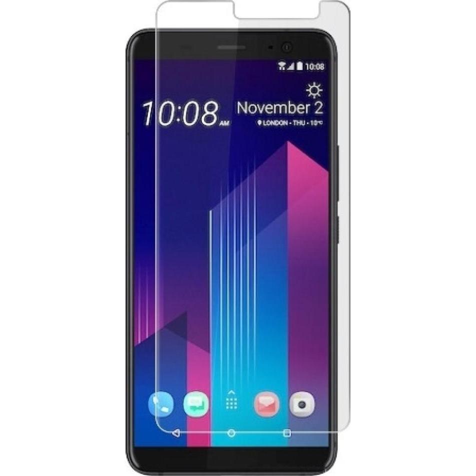 Screenguard HTC U11+ Panzerglas Schutzfolie Case Friendly Design (1 Stück, HTC U11+), Smartphone Schutzfolie, Transparen...
