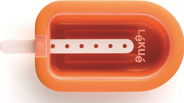 Produktbild Lékué Eis am Stiel, Lolly, stapelbar, orange