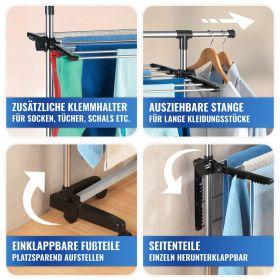 Image du produit Wenko Platzspar-Wäschetrockner (11 m)