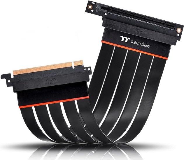 Produktbild Thermaltake TT PCIe Extender 90° 4.0 16X 20cm bk AC-060-CO1OTN-C2