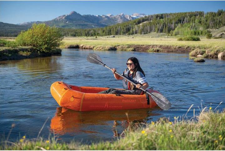 Produktbild Advanced Elements Kajak PackLite+ Packraft Sunset Orange (1 Person)