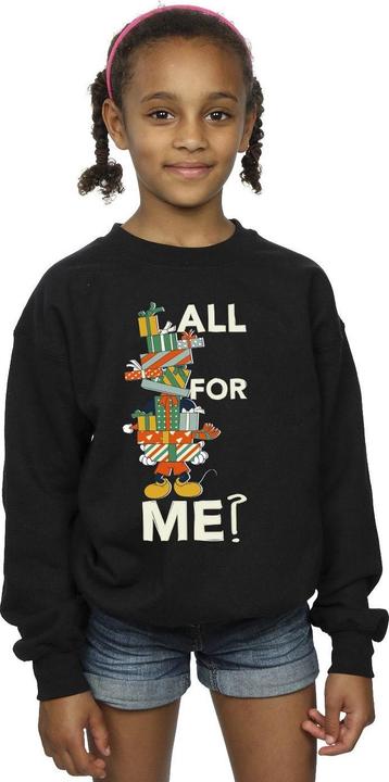 Produktbild Disney Mickey Mouse Presents All For Me Sweatshirt Mädchen (116)