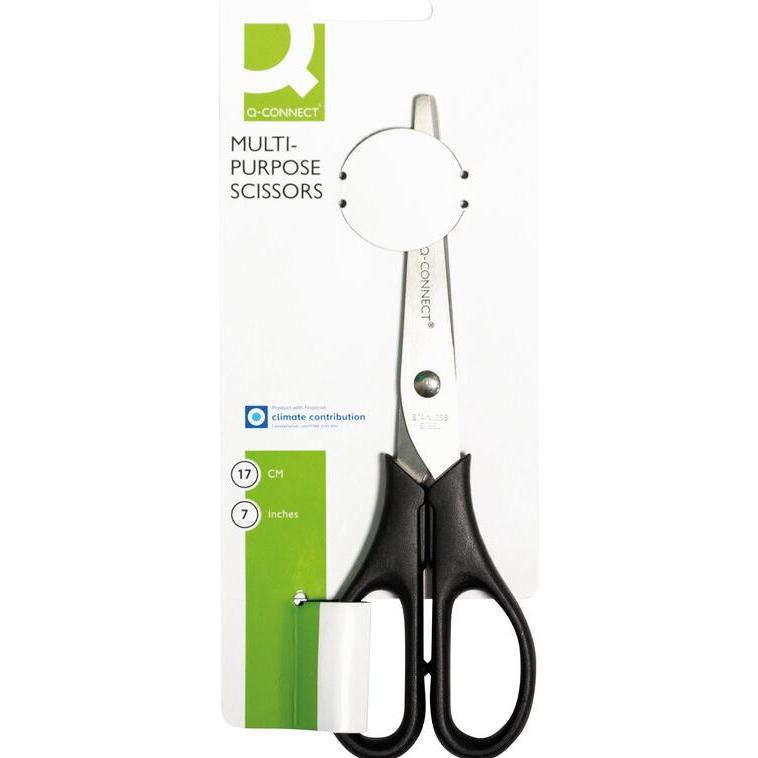 Thumbnail - Q-Connect, Schere, Büroschere (17 cm)
