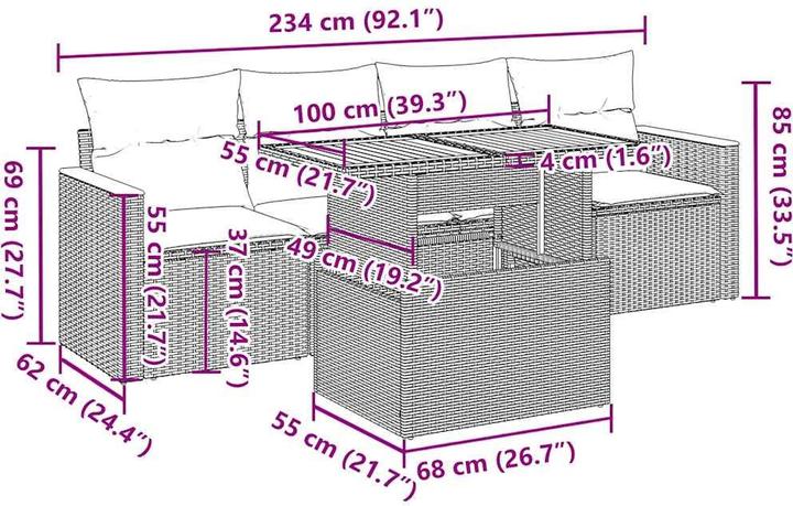 Produktbild vidaXL Corey