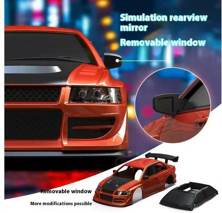 Immagine prodotto Turbo Racing Micro sport C76 1:76, RTR Orange, Fahrzeugtyp: Rennwagen (RTR pronto all'uso)