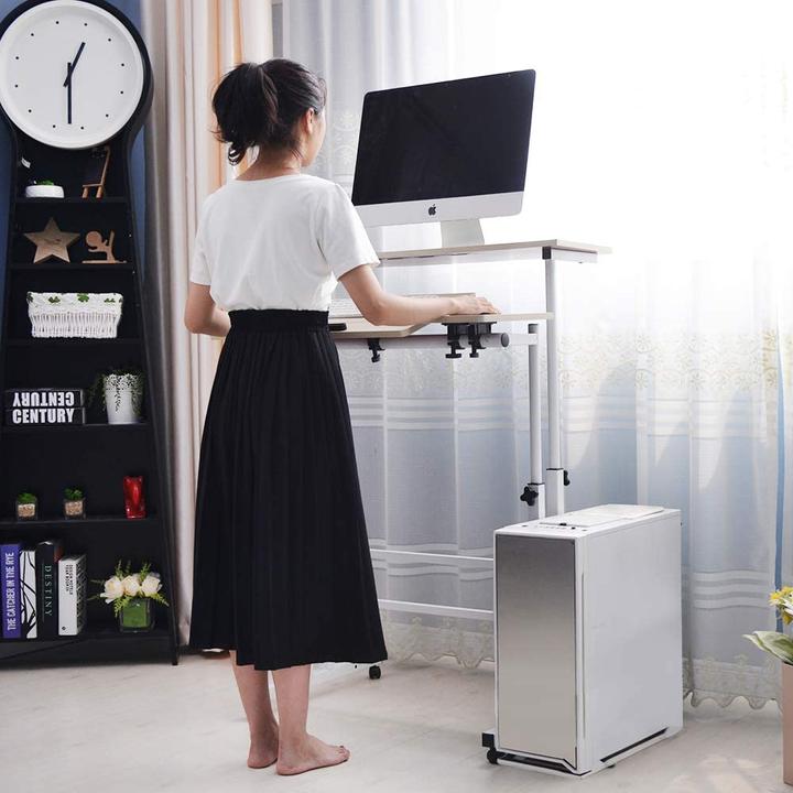 Actual product image DlandHome Mobile desk