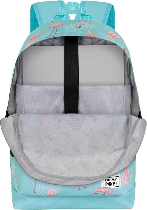 Actual product image Oh My Pop! FAN HS Backpack 2.2 Ice Flamingo