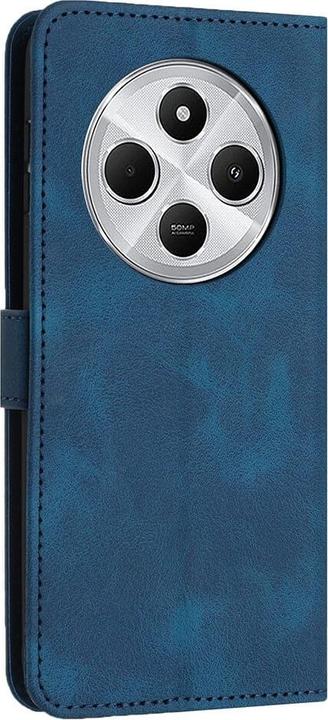 Actual product image Cover-Discount Xiaomi Redmi 14C / Poco C75 – Wildleder Look Etui im Vintage Design (Xiaomi Redmi 14C)
