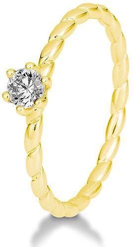 Image du produit Breuning Bague de fiançailles Twisted (48, Or 750/18 K)
