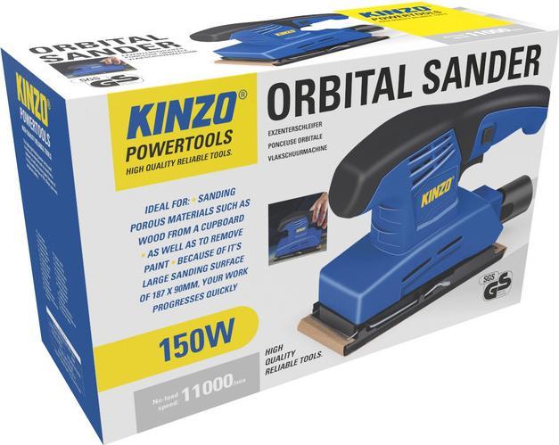 Image du produit Kinzo Sander 230V orbital (Ponceuse vibrante)