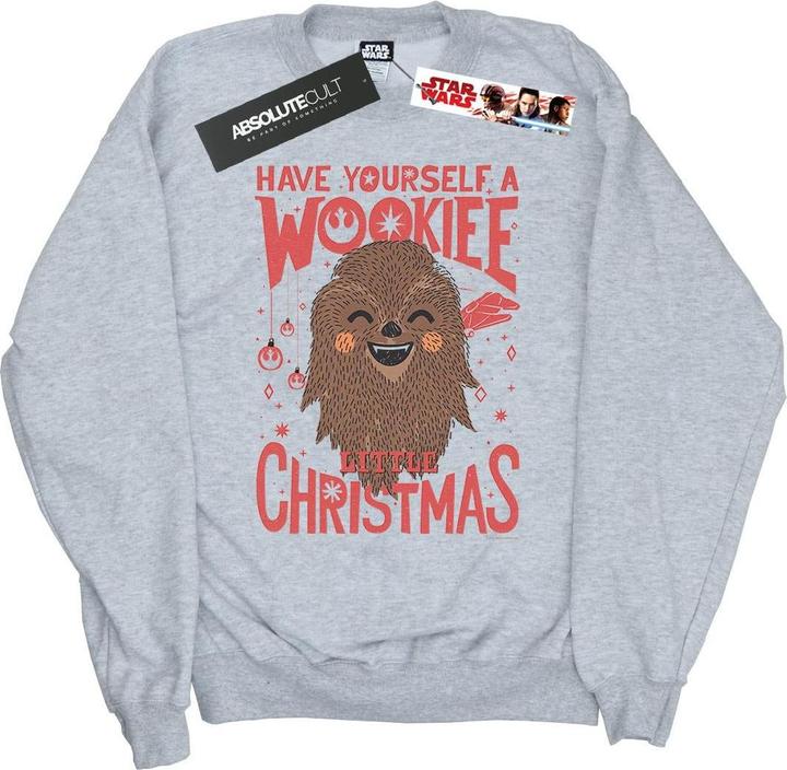 Immagine prodotto Star Wars Wookiee Little Christmas Felpa Ragazze (140, 146)