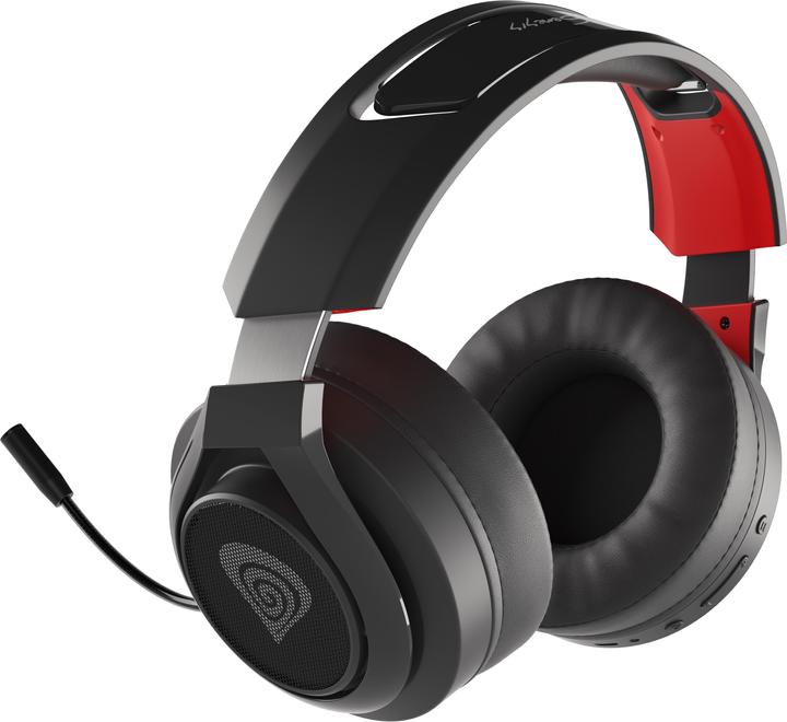 Actual product image Genesis Selen 400 Headset Wired & Head-band Gaming Black, Red (Cable, Wireless)