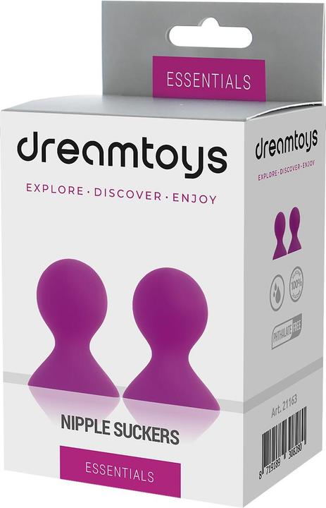 Produktbild Dream Toys Pompka-LIT-UP NIPPLE SUCKERS LARGE PINK