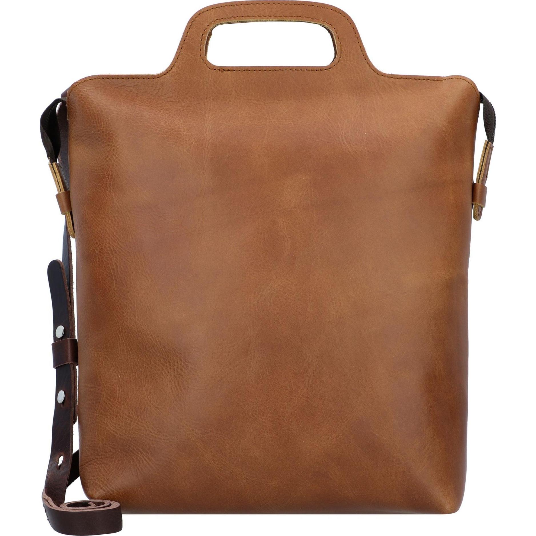 Harolds, Handtasche, Bottle Handtasche Leder 27 cm, Braun