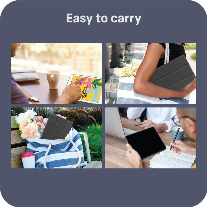 Produktbild Cazy Premium Smart Hülle Kompatibel mit iPad 2021 (9th Gen)/2020 (8th Gen)/iPad 2019 (7th Gen) - Schutz (iPad 2021 (9. Gen), iPad 2020 (8. Gen), iPad 2019 (7. Gen))