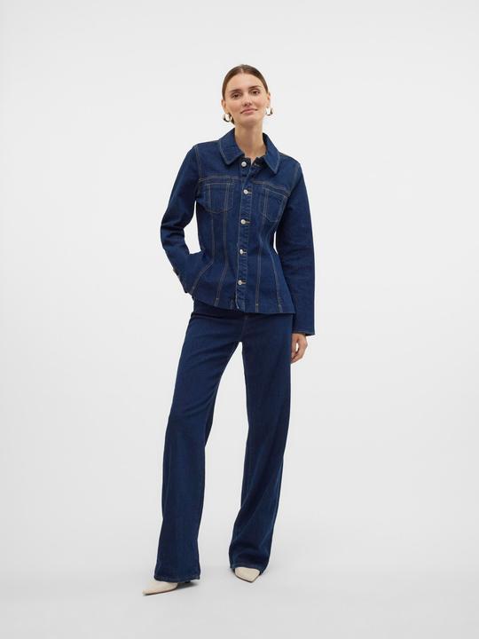 Immagine prodotto Vero Moda VMTESSA Hohe Taille Weiter Beinschnitt Jeans Weit geschnitten (W30/L32)