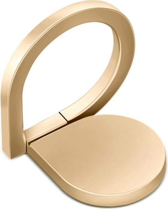 Actual product image Techsuit - Phone Ring - Water Drop Design - Gold