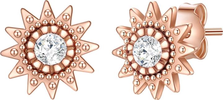 Immagine prodotto Glanzstücke München Donna Sole Argento Cubico Zirconia Oro Rosa - 29920 (Argento)