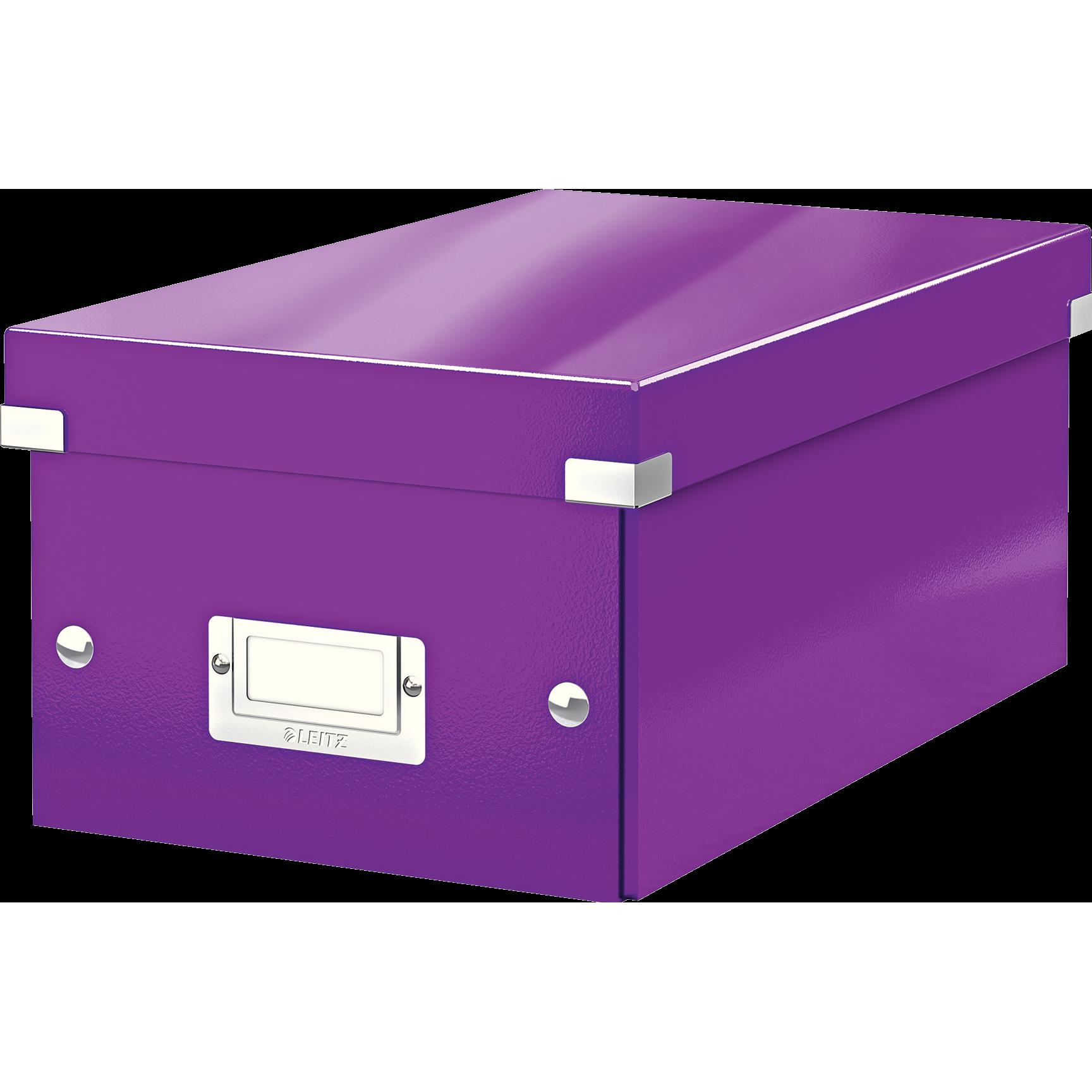 Leitz, Dokumentenablage, WOW Click & Store DVD Ablagebox (Spezial)