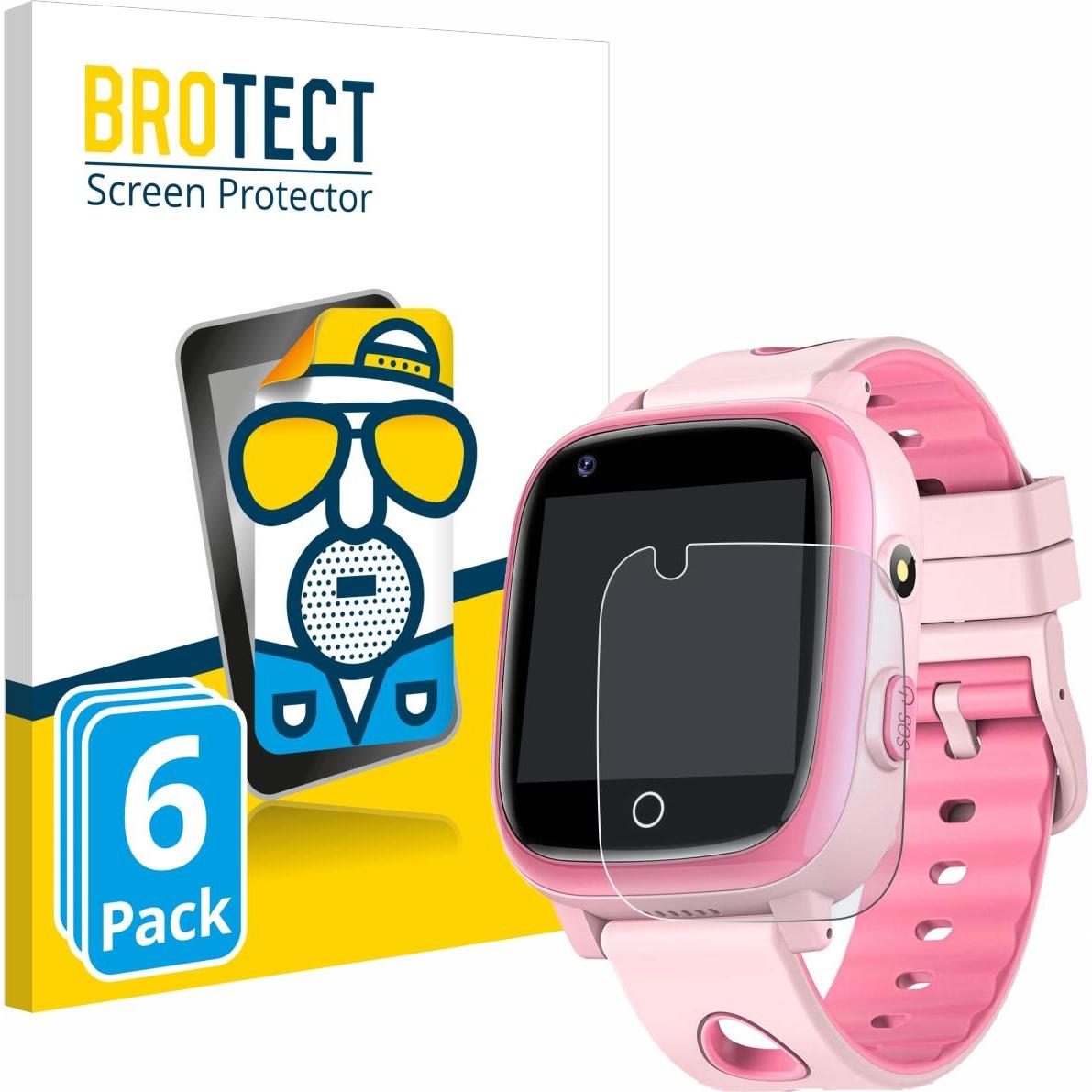 Thumbnail - BROTECT Entspiegelungs-Schutzfolie Displayschutz Matt, Smartwatch Schutzfolie, Grau