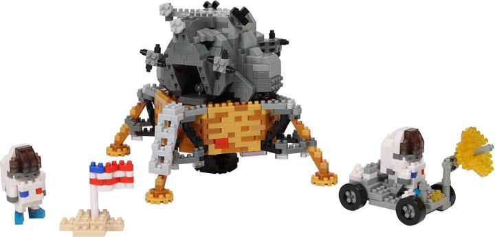 Actual product image Nanoblock Advanced Lunar Lander