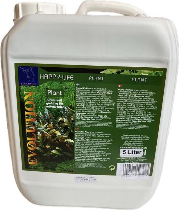 Happy Life Happy Plant 5 litri - (13705) (Fertilizzante per acquari)