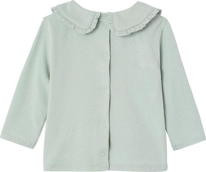Produktbild Vertbaudet MÃ¤dchen Baby Shirt Bubikragen mit RÃ¼schen (62)