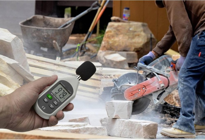 Actual product image Voltcraft Schallpegel-Messgerät SL-10 R 30 - 130 dB 31.5 Hz - 8 kHz Gehäuse au