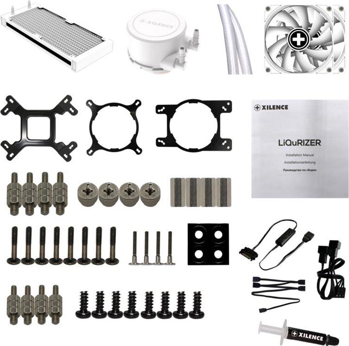 Actual product image Xilence LQ240 White ARGB