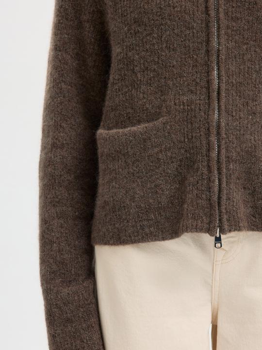 Produktbild Selected Wollmix Strickjacke mit Reissverschluss (S)