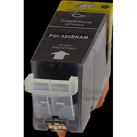 Thumbnail - Ampertec, Druckerpatrone, Tinte ersetzt Canon PGI-520BK schwarz (BK)