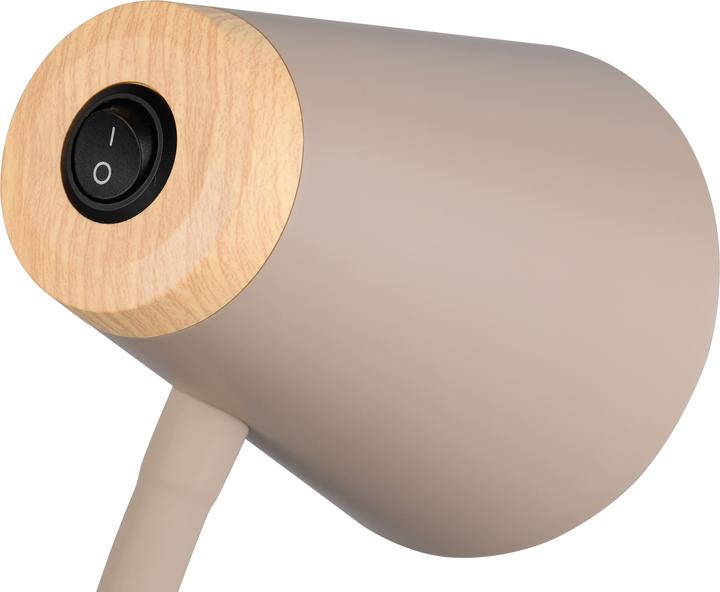 Produktbild Reality LED-Tischleuchte PONGO, R55831143, 4,5W, 500lm, 3000K, beige (500 lm)