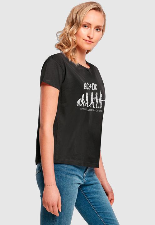 Produktbild Merchcode Ladies ACDC - Evolution Of Rock Box Tee - 165689 (XS)