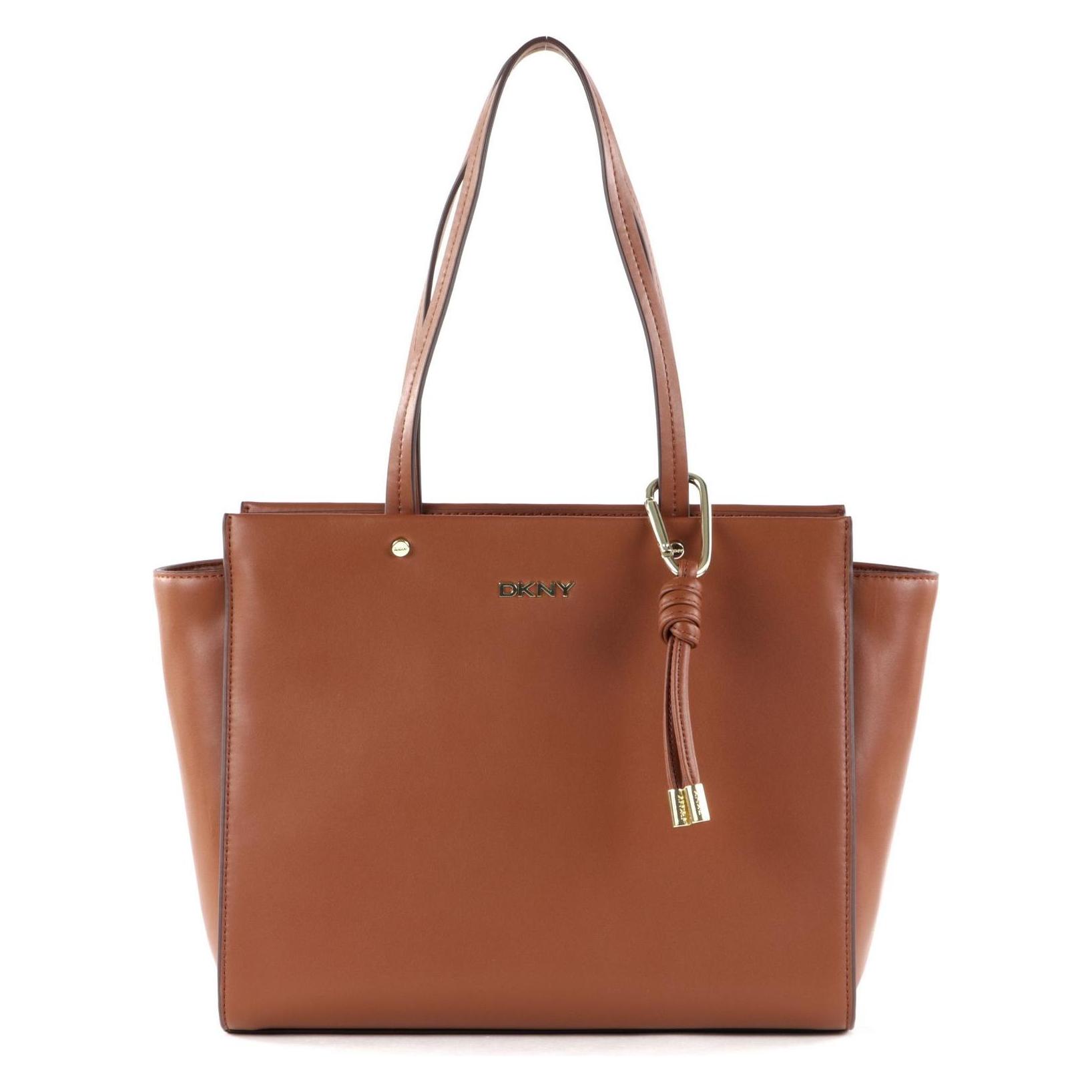 Dkny, Handtasche, Mackenzie Logo Tote, Braun