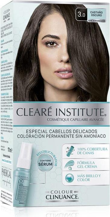 Actual product image Clearé Institute Cleare Institute Coloracion 3 0 Castano Oscuro Cabellos Delicados (Nº 3.0-castaño oscuro)
