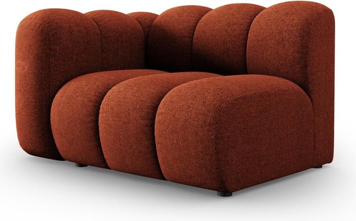 Image du produit Micadoni Chauffeuse Gauche, "Lupine", 1 Place, 115x95x70Fabriqué en Europe (1 place, Canapé modulaire)