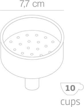 Actual product image Forever Funnel Inox to induction