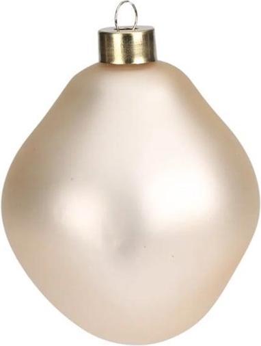 Nenurodyta Xmas Ball Glass D10cm Champagne