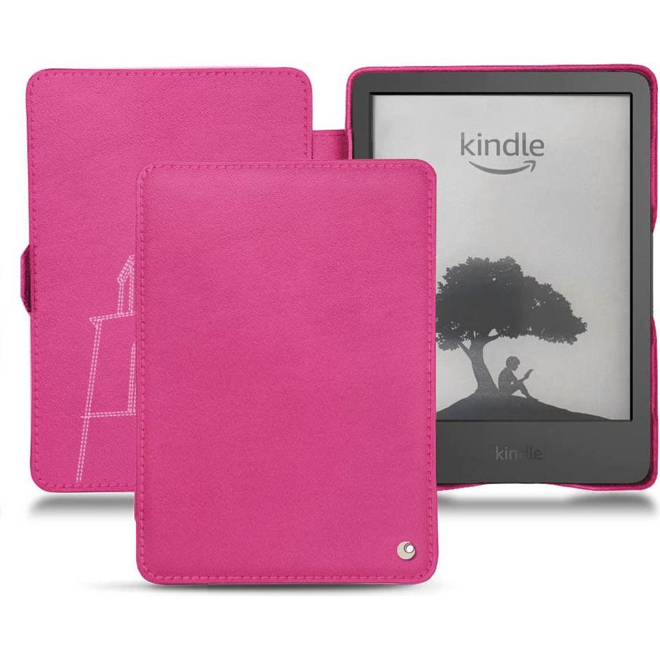 Noreve Lederschutzhülle horizontal (Kindle), Tablet Hülle, Rosa