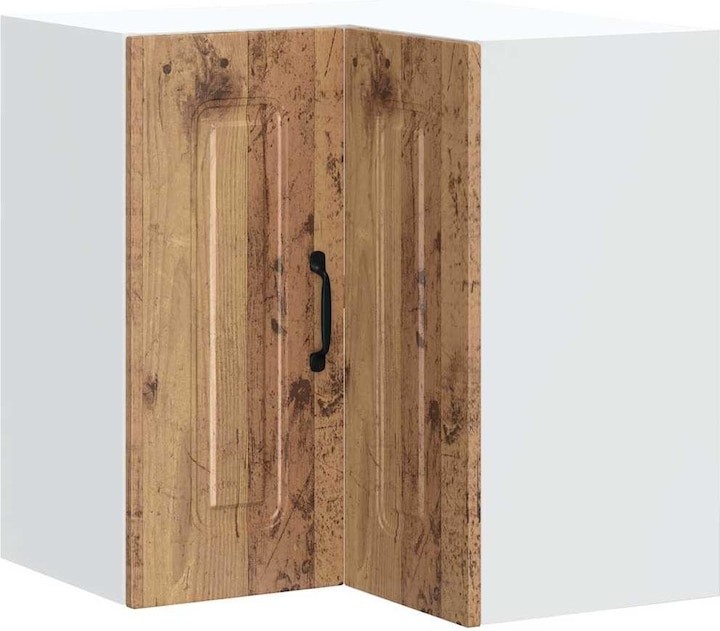 Immagine prodotto VidaXL Parete attrezzata ad angolo per cucina Kalmar in legno di recupero (57 x 57 x 60 cm)