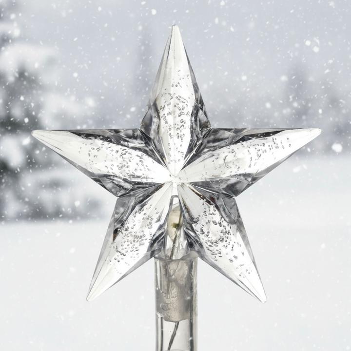 Actual product image Hermex 4er-Set LED Solar-Spiralbaum Lichterkette Weihnachtsdeko Solarleuchte (1.50 m)