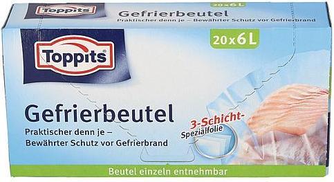 Actual product image Toppits Freezer bag (20x)
