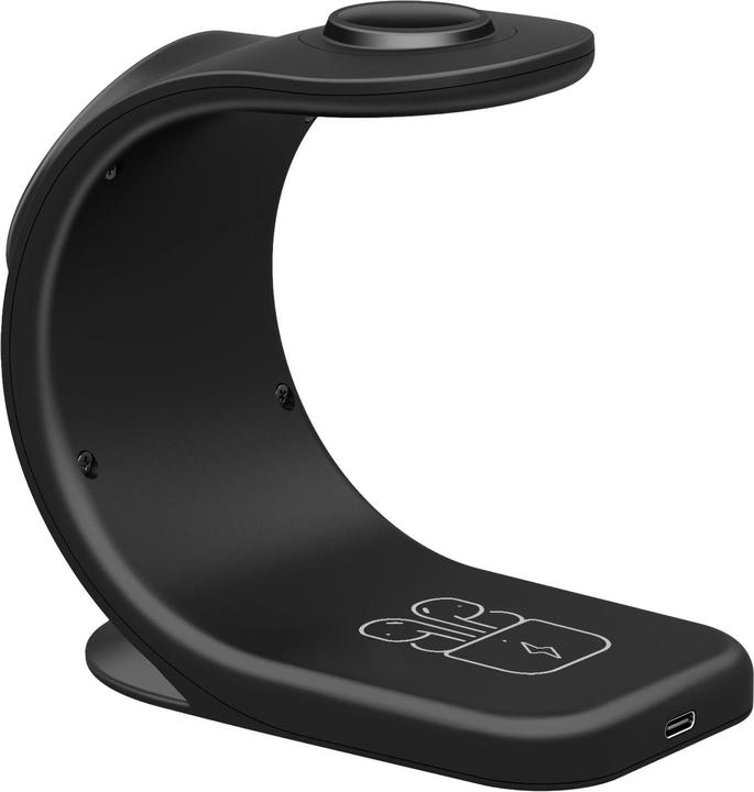 Actual product image Celly MAGSTAND3IN1 - MagSafe Wireless Charger (15 W)