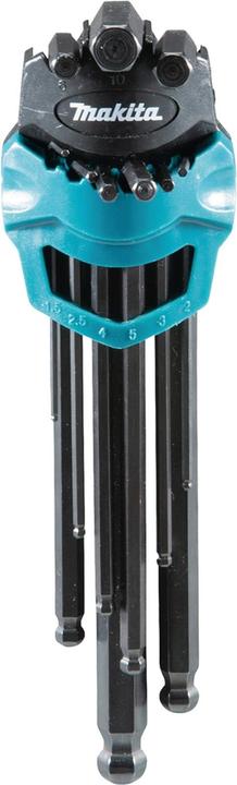 Actual product image Makita Hexagon socket set 9pcs.