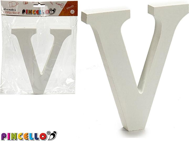 Immagine prodotto Pincello Buchstabe 1711022 1,8 x 21 x 17 cm Buchstabe V (12 Stück)