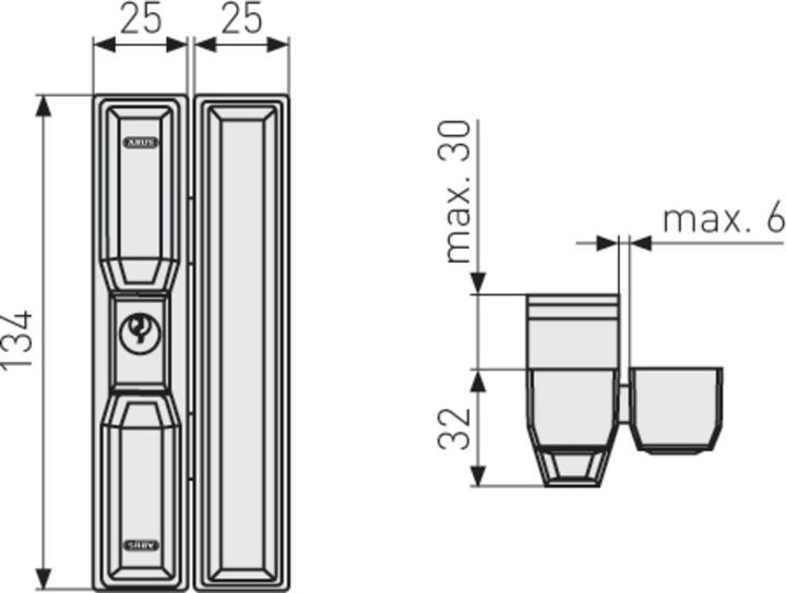 Produktbild Abus FTS 88